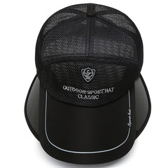 Summer Sunscreen Baseball Cap Mesh Trucker Hat Women Adjustable Sports Hat