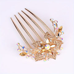 Alloy Artificial Diamond Hair Comb Hair Accessories