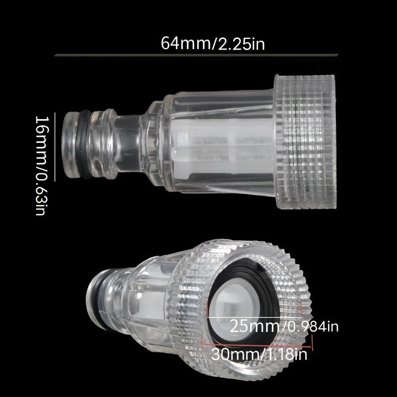 5pcs Garden Water Fast Connectors Universal Nipple Filter Pump Screen