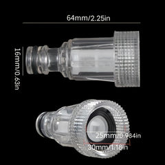 5pcs Garden Water Fast Connectors Universal Nipple Filter Pump Screen