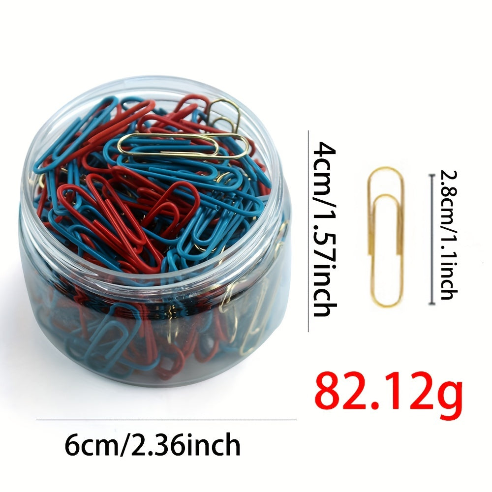 Student Office Supplies Cylinder Christmas Ticket Holder Paper Clip