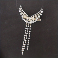 Angel Wings Tassel Hair Clips for Women and Girls