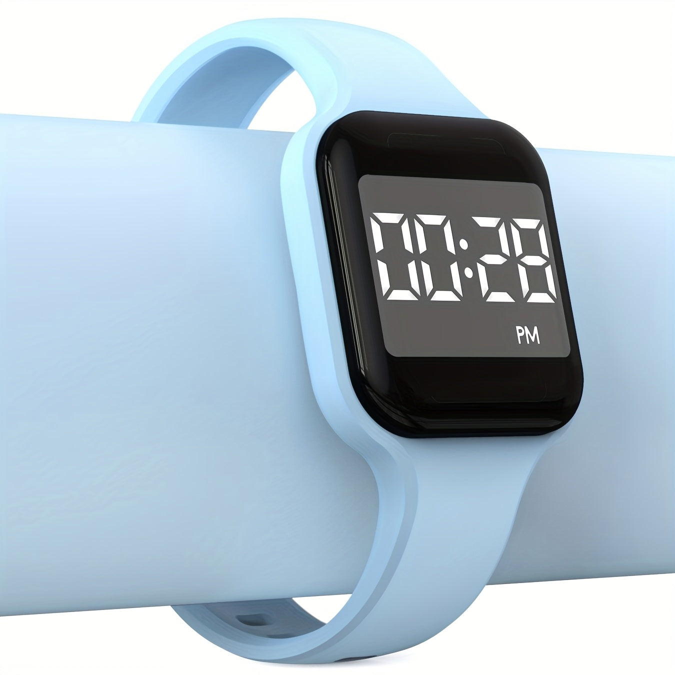 Colorful LED Digital Kids Watch with Timer Alarm Clock Stopwatch Pedometer