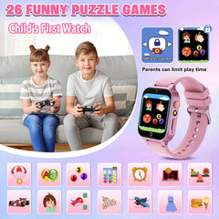 Youngsters Smart Watch with Games Camera Music Player Pedometer Flashlight