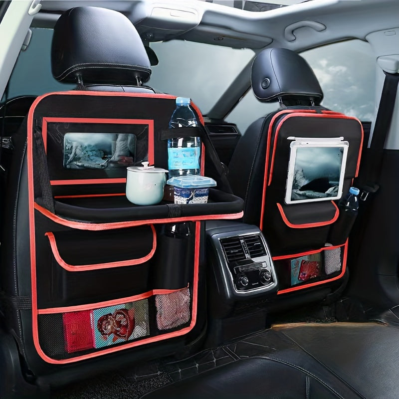 Car Backseat Organizer With Tablet Holder Car Storage Organizer