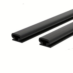 1pc Silicone Rubber Sealing Strip Door Window Weather Stripping Self-adhesive