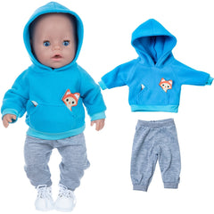 Pink Jumpsuit Outfit Clothes for 17 Inch Dolls