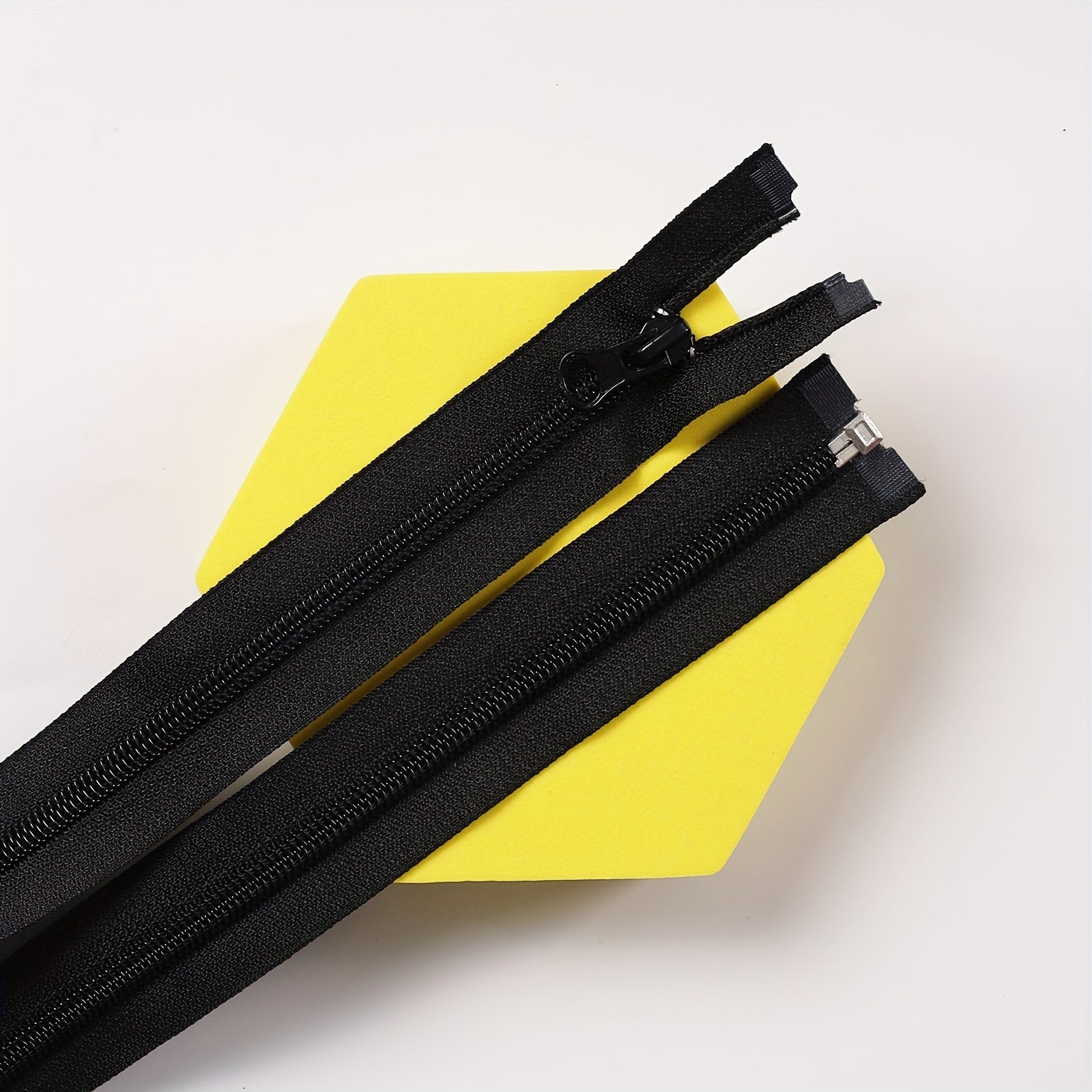 No 5 Nylon Zipper Half Round Head Open Tail Insert Coat Zipper