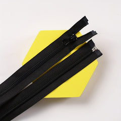 No 5 Nylon Zipper Half Round Head Open Tail Insert Coat Zipper