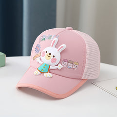 Children's Cartoon Baseball Cap Sun Hat Breathable Summer Hat