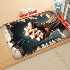 Fist Pattern Rug Machine Washable Carpet for Bedroom Living Room