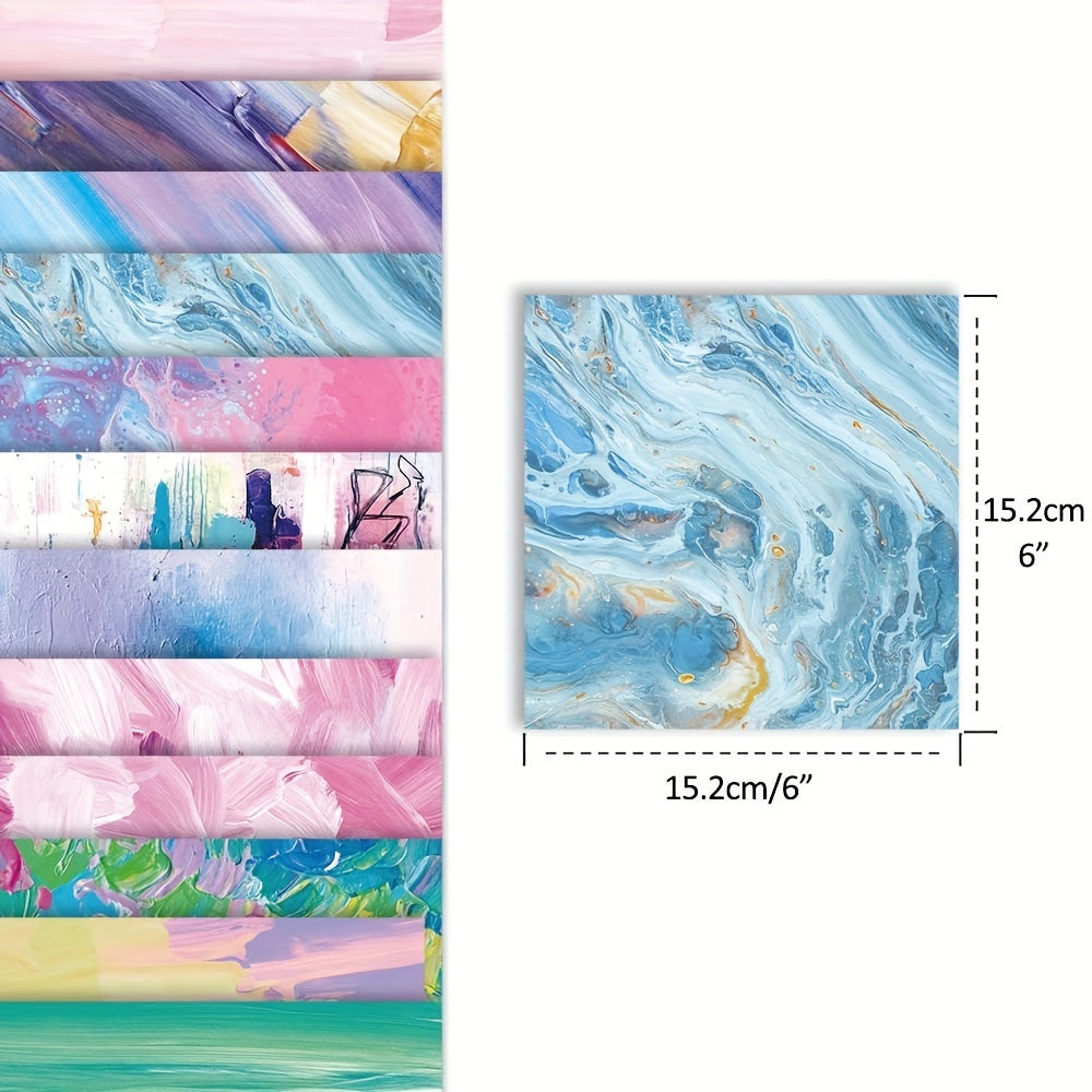 24 Sheets 6x6 DIY Dream Scrapbook Paper Kit
