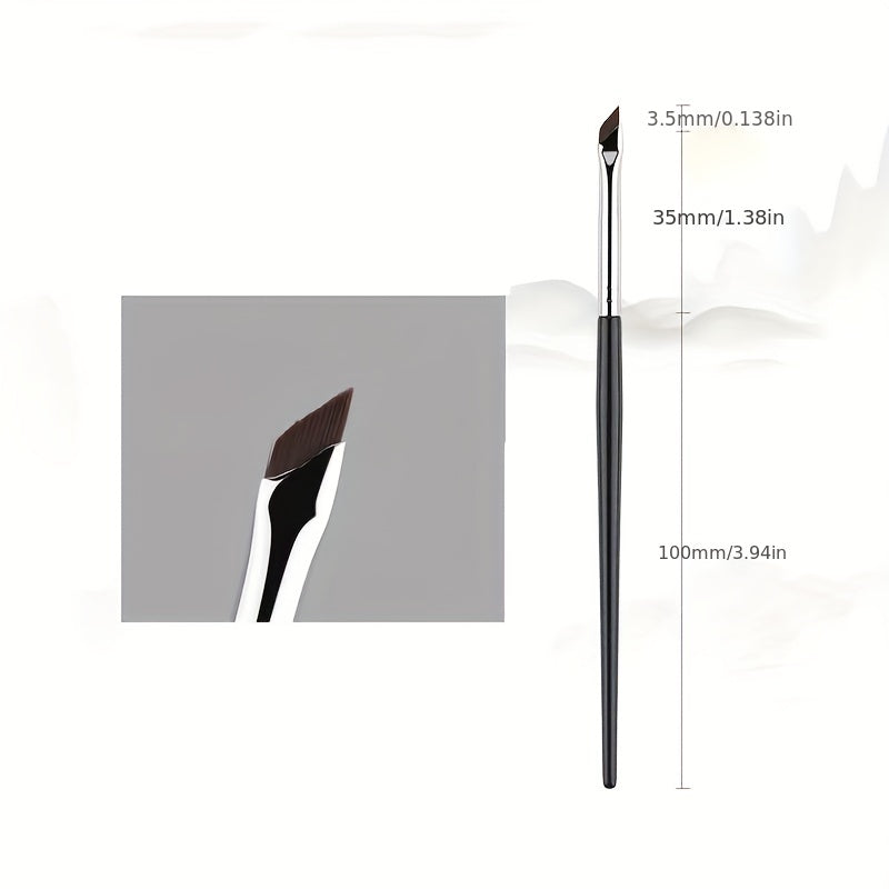 3pcs Fine Angled Precision Eyeliner Brush Set