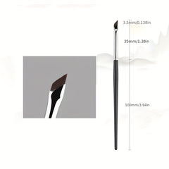 3pcs Fine Angled Precision Eyeliner Brush Set