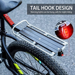 Sturdy Bike Cargo Rack for Rear Seat Luggage