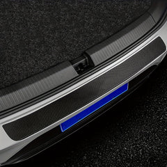 9pcs Car Door Sill Protectors Carbon Fiber Vinyl Wrap Stickers