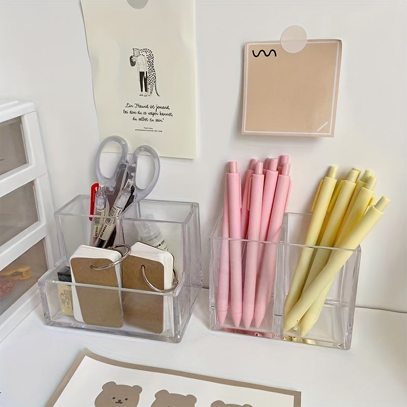 Acrylic Pen Holder Desk Organizer