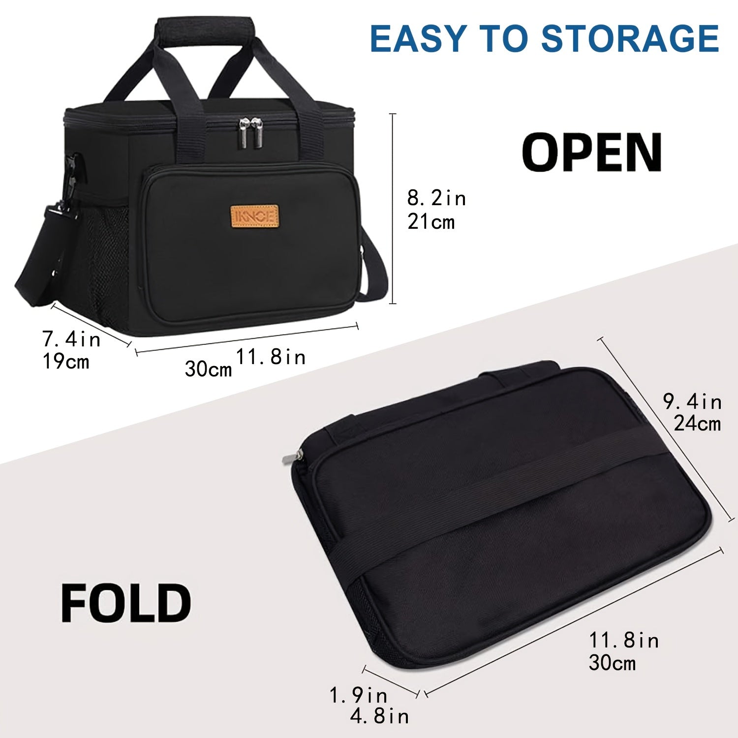 14L Large Insulated Bag Soft Cooler Bag For Women & Men