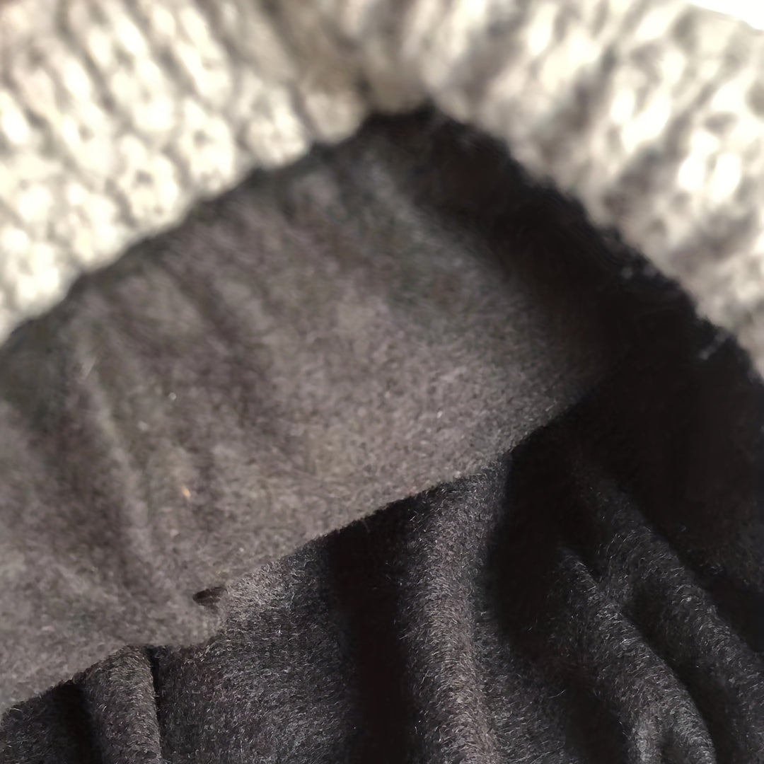Hot Plush Woolen Hat Street Style Knitted Hat For Men And Women