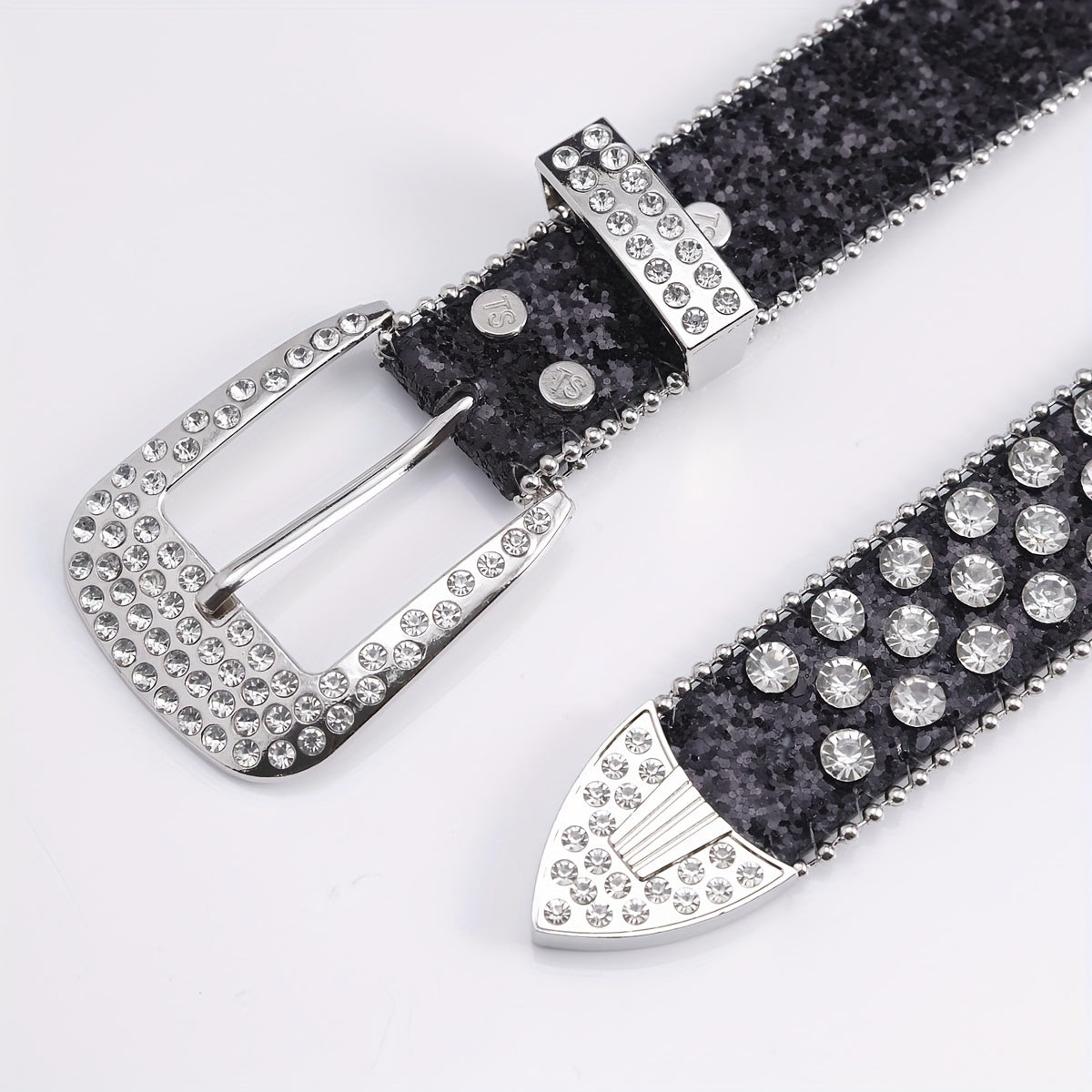 Hip Hop Punk Style Skull Leather Belt