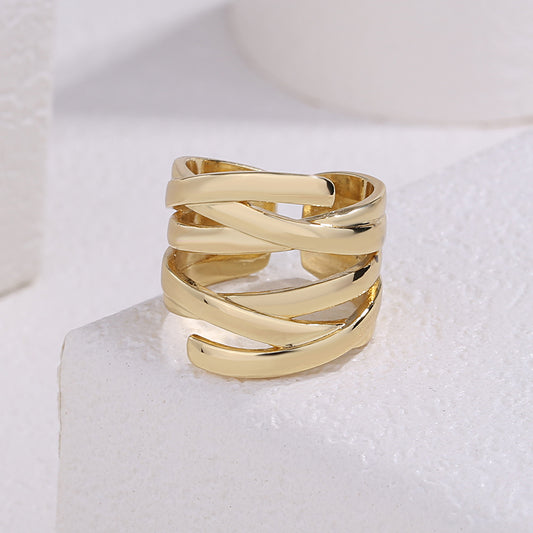 Highway Ring 14K Plated Adjustable Party Decor For Women Girls