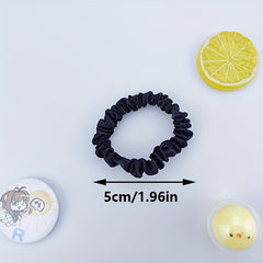 Satin Headband Soft Hair Tie Sleep Ponytail Holder Women Hair Accessories