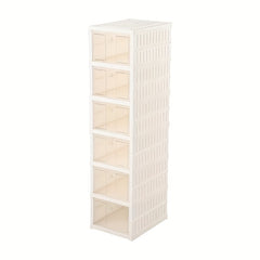 Plastic Storage Box With Doors Portable Box For Books Snacks Clothes Toys