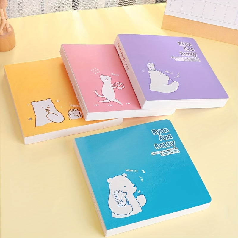 128 Pages Square Notebook for Students