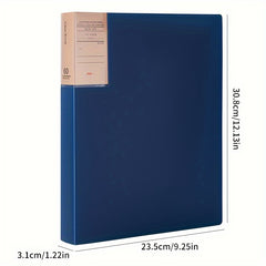 30 Vintage 60 Pocket Display Book Semi Plastic Cover Binder PP Material