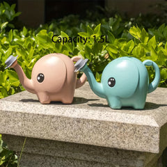 Elephant Watering Can Indoor Outdoor Plastic Pink Toy Shower Head