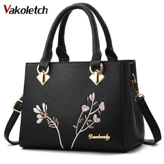 Women Shoulder Bags PU Leather Tote Messenger Crossbody Handbag