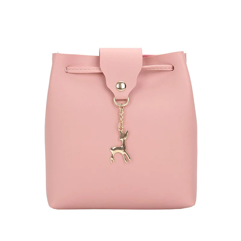 Leather Mini Crossbody Bag Shoulder Satchel