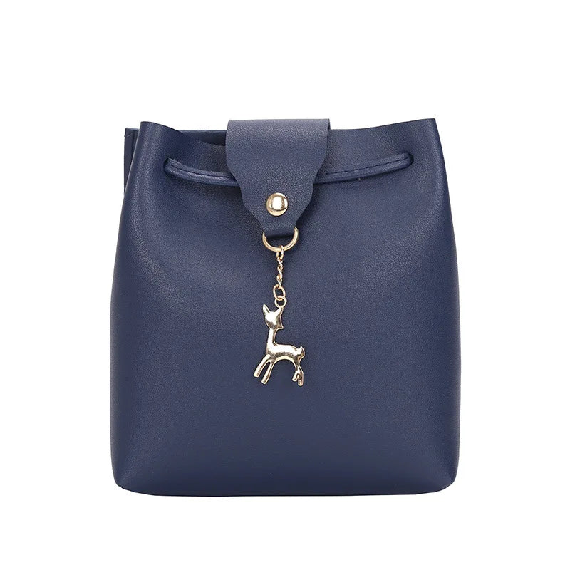 Leather Mini Crossbody Bag Shoulder Satchel