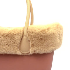Faux Rex Rabbit Fur Plush Trim for O BAG Winter Decor