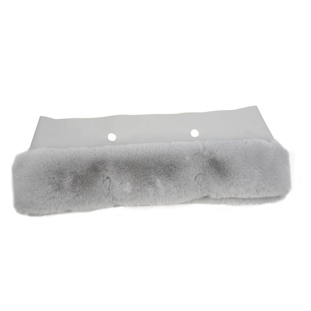 Faux Rex Rabbit Fur Plush Trim for O BAG Winter Decor