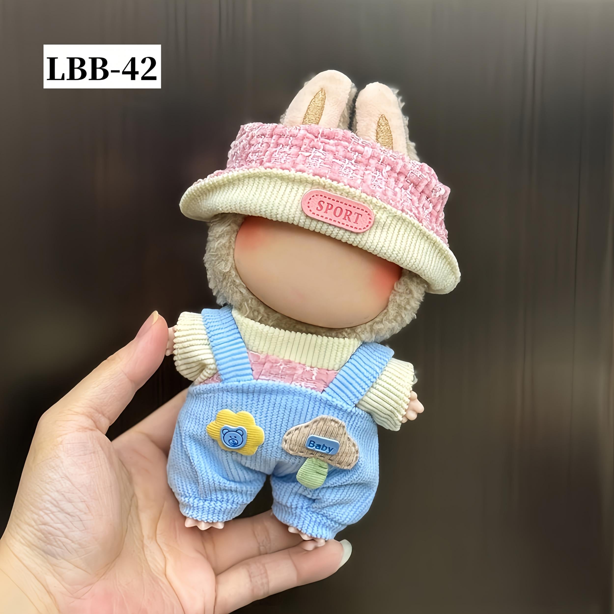 Casual Clothes Set for 16-17 cm Dolls