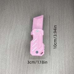 3D Printing Waste Spring Folding Toy Safe Plastic Creative Interesting Toy