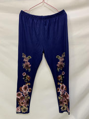  Floral Print High Rise Leggings