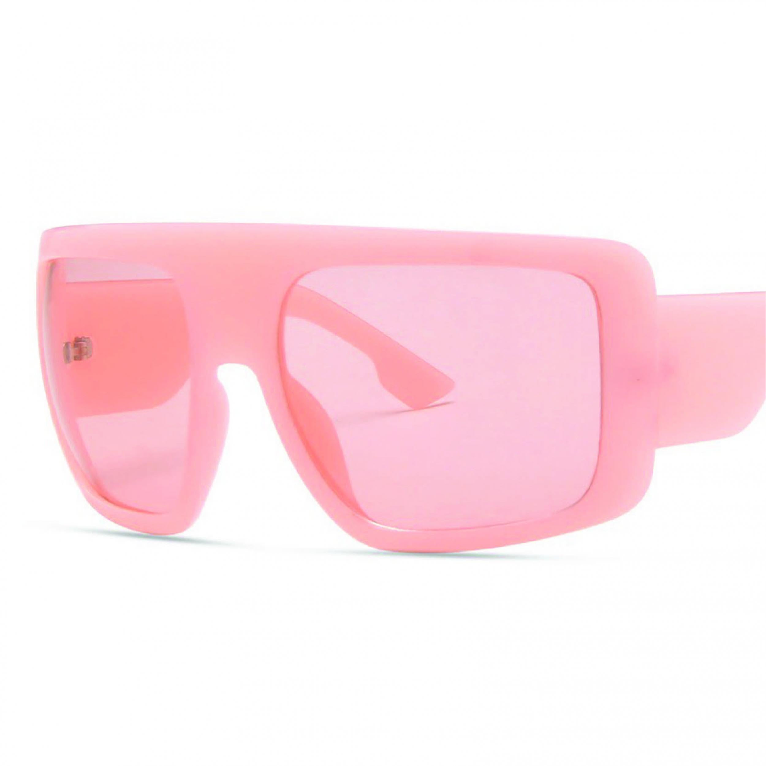 Y2K Square Sunglasses Gradient Shield UV400