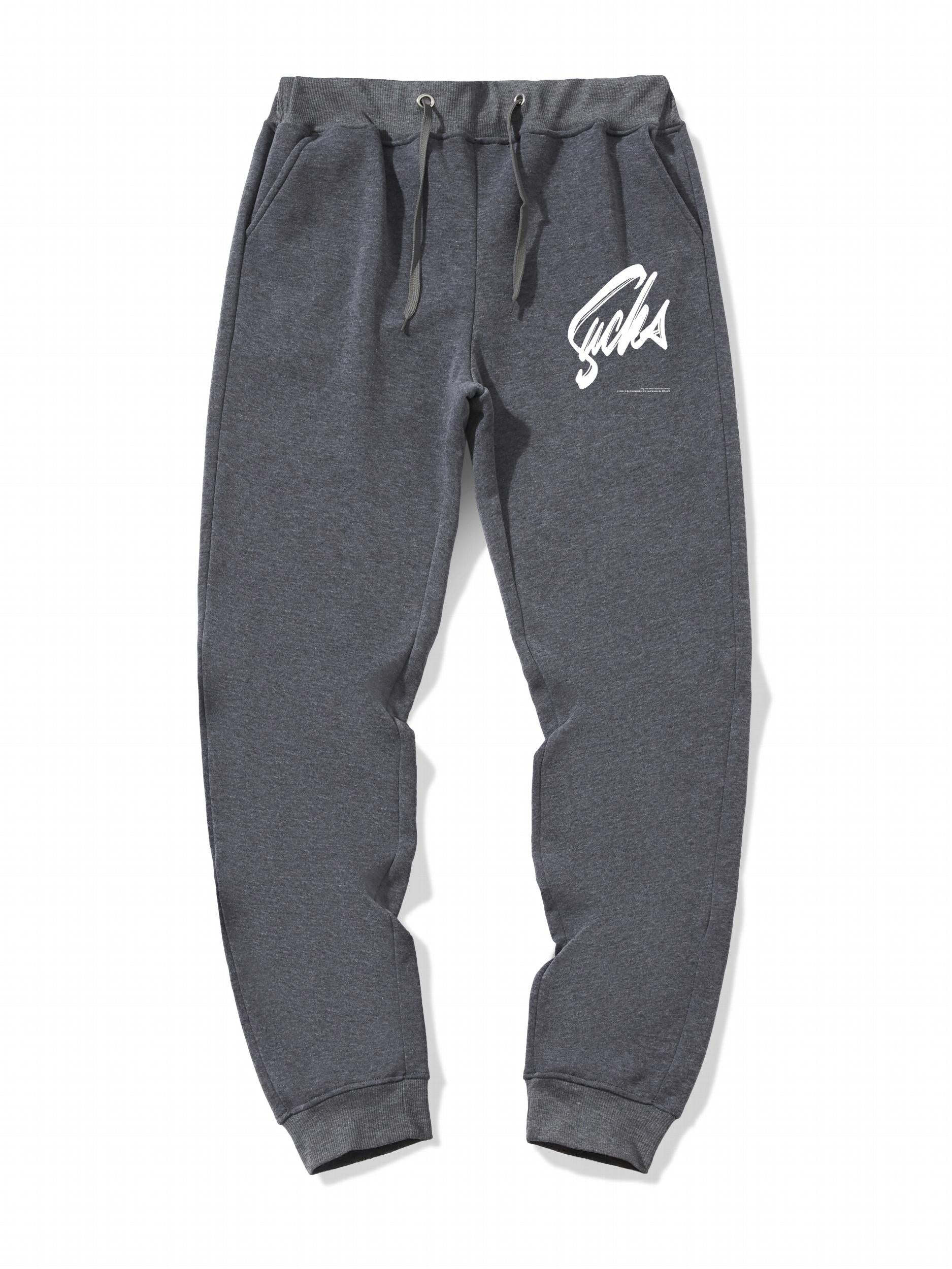 Men's Printed Sports Casual Trousers