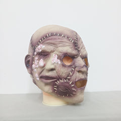 Halloween Three-faced Ghost Headgear Masquerade Mask