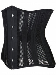 26 Steel Boned Plus Size Lace Up Corset Waist Training Shapewear