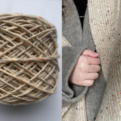 Warm High 30 Wool 70 Acrylic Colored Dots Icelandic Wool