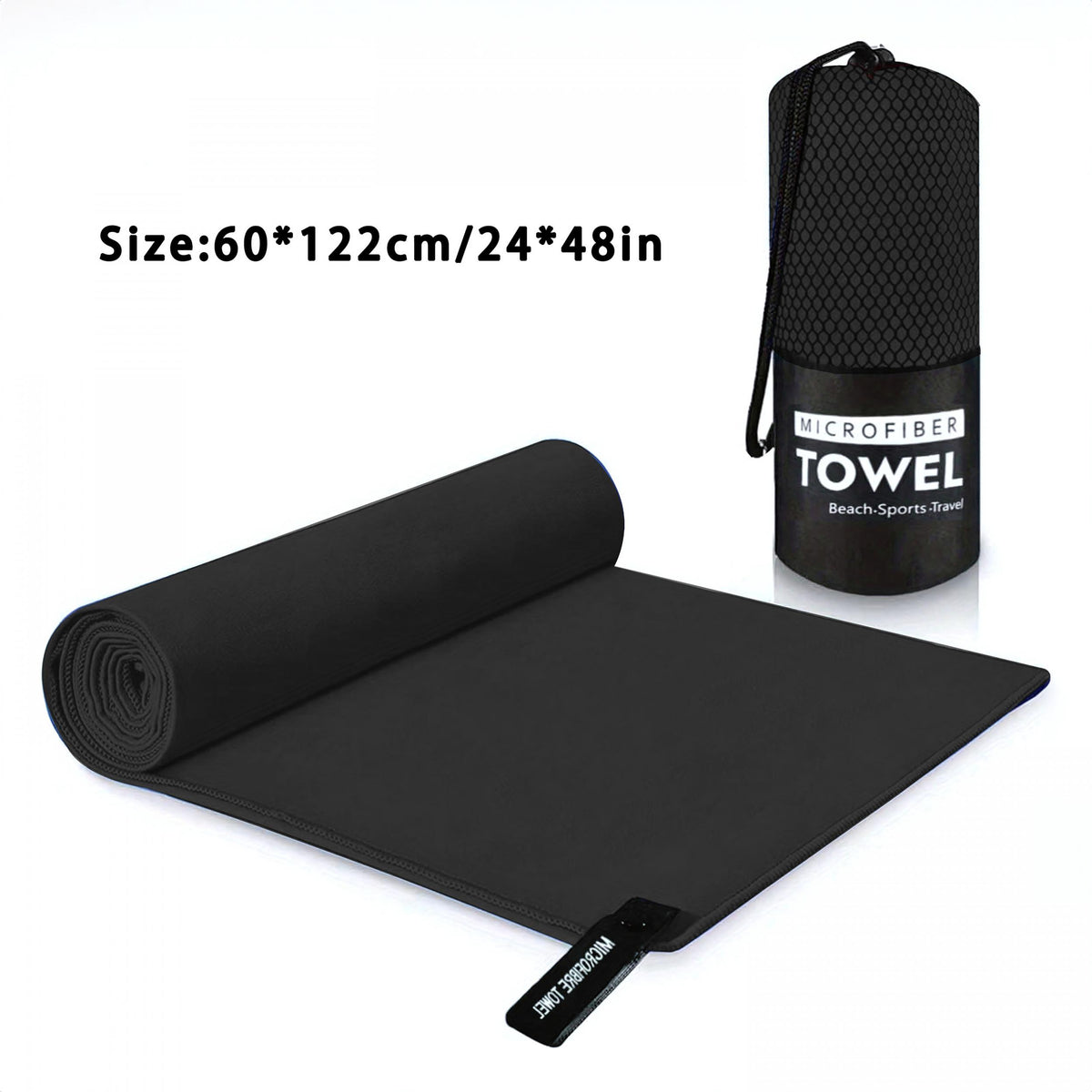 Microfiber Beach Towel Travel Sports Towel Absorbent Quick Drying Towel