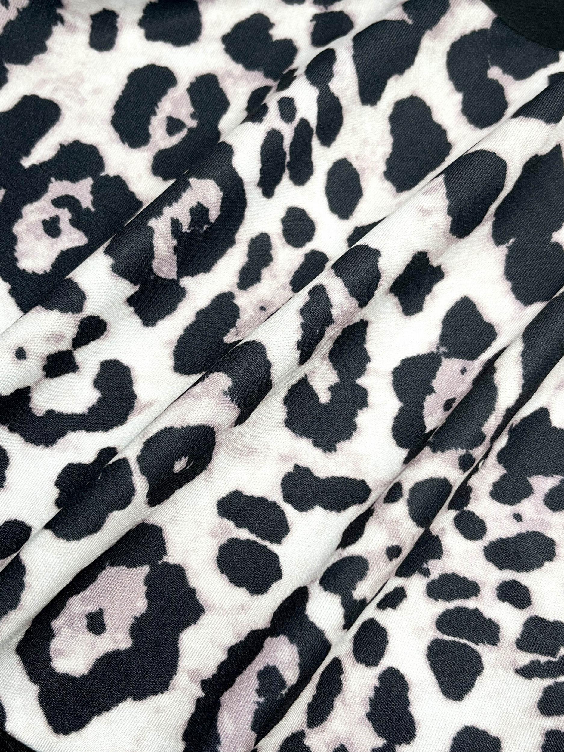  Leopard Print Long Cardigan