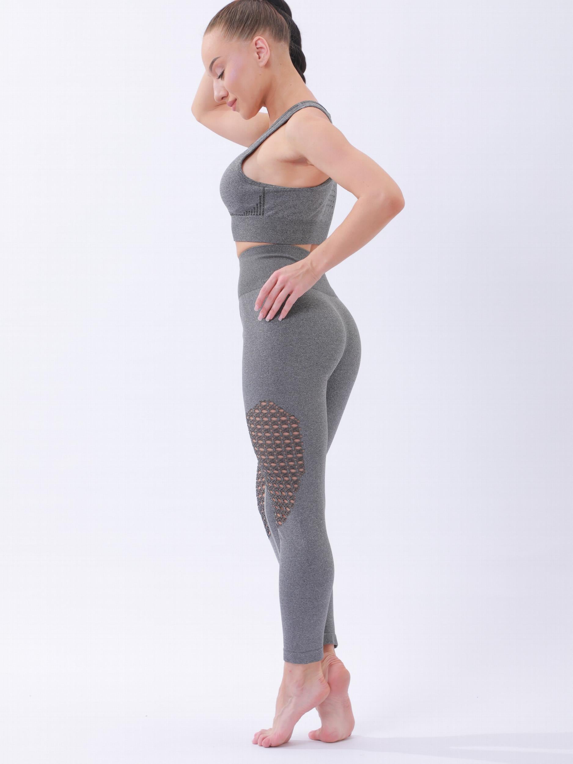 Women's Cut out High Waisted Yoga Leggings
