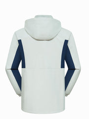Winter Waterproof Windproof Lightweight Hooded Jacket Thermal Zip Up