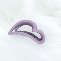 Heart Shape Hair Claw Frosted Hair Accessory