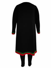  Colorblock Stripe Print 3-Piece Set