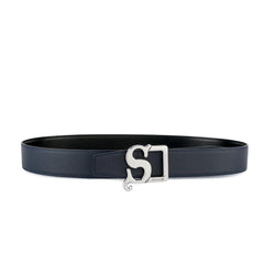 Men's Leather Belt S Metal Buckle Belt for Pants Jeans